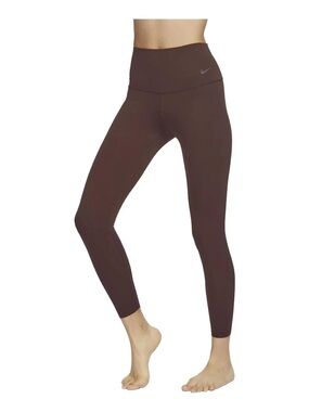 NWT Nike Zenvy High-Waist Brown Leggings